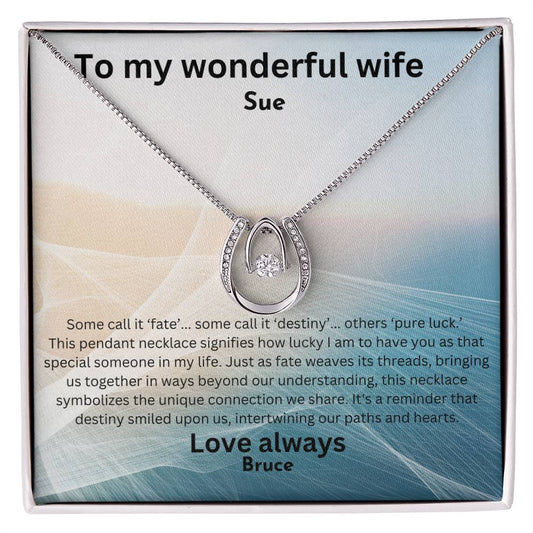 Lucky in Love Personalised necklace