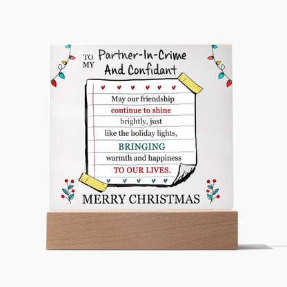 Partner in Crime Christmas Gift